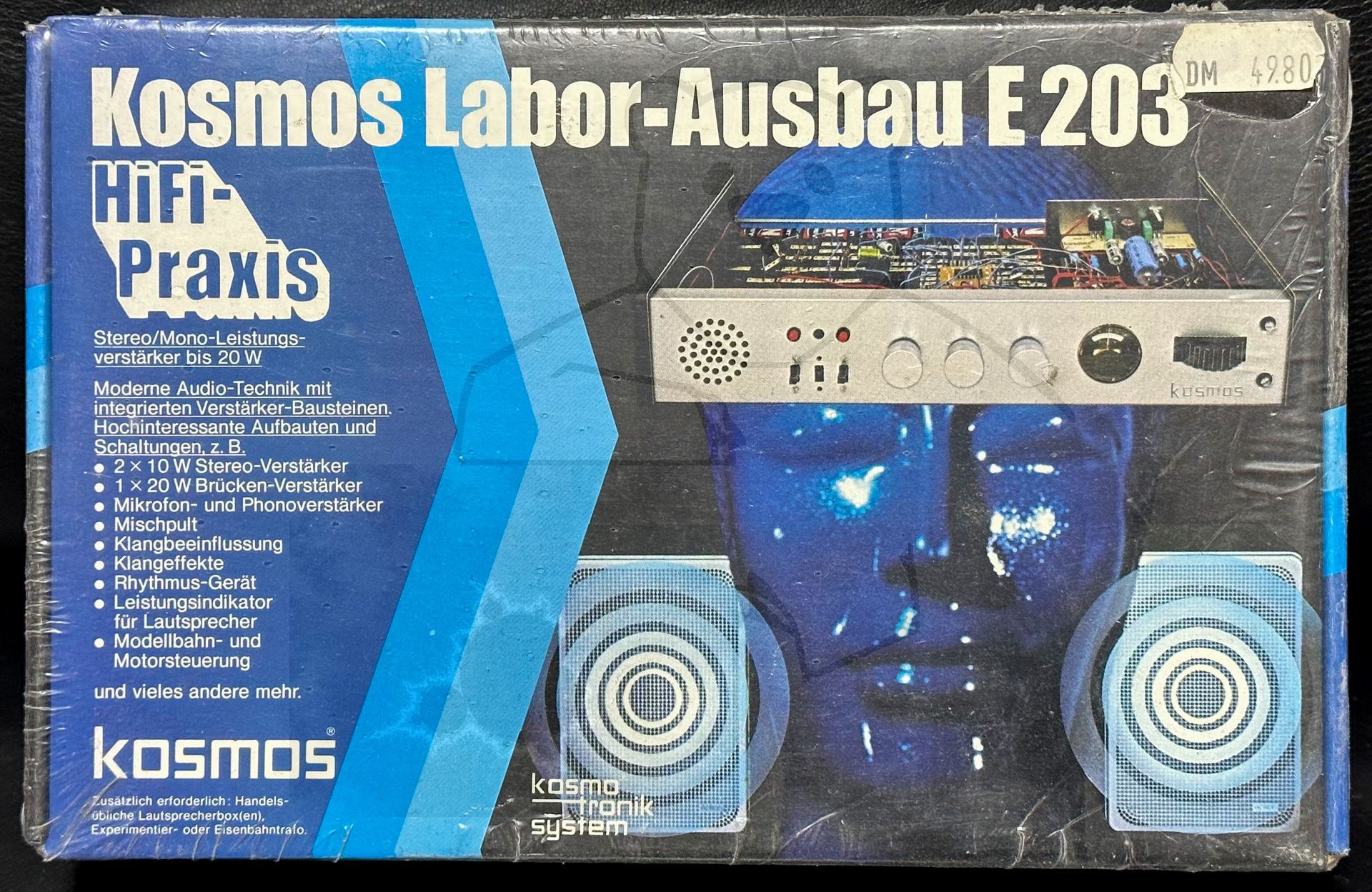 Kosmos Elektronik Labor E203 - Verpackung, Vorderseite